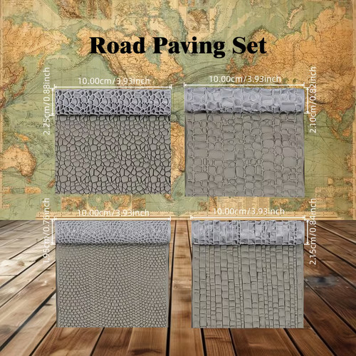Rulli texture strada crea - 4x, texture,