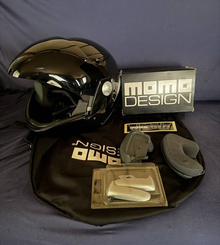 Momo design devil black helmet - black,