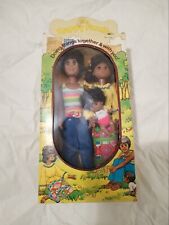 Famiglia Felice Afro Americana Happy Family vintage anni 70 Mattel 
