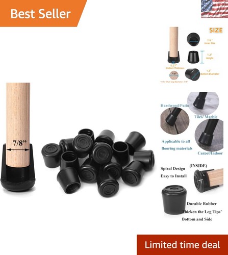 Punte gambe sedia - sedia, gomma