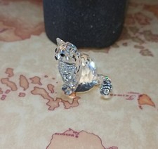 SWAROVSKI 160799 - Gatto Seduto / Cat Sitting - Vintage Anni 2000