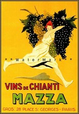 289647 POSTER STAMPA vino Vins
