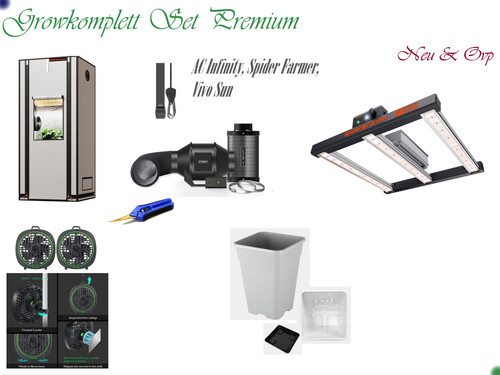 Set completo piante - growbox, |