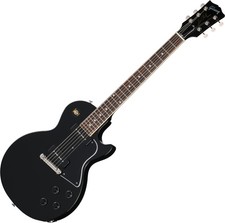 B-WARE Gibson Les Paul Special Ebony chitarra elettrica mogano palissandro custodia case