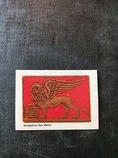 Adesivo Pubblicitario Vintage Battaglione San Marco Lagunari Incursori Esercito