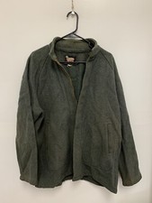 Vintage 1950's Woolrich Zip Up Green Country Estate Jacket L-XL