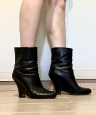 MIU MIU Stivaletto Vera Pelle 38,5/39 Praticamente NUOVI