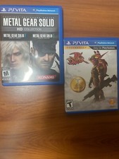 Lotto giochi Metal Gear Solid HD+Jak e Daxter Playstation PS Vita -testati-