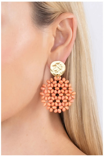 Orecchini goccia con - a,