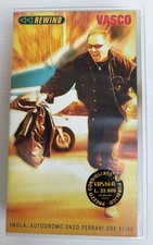 VIDEOCASSETTA VHS REWIND VASCO ROSSI IMOLA AUTODROMO ENZO FERRARI EMI MUSIC