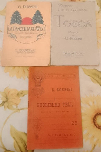 Puccini rossini libretti - -,