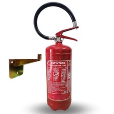 ESTINTORE A POLVERE DA 6 KG 2025 OMOLOGATO E CERTIFICATO  + CARTELLO +  STAFFA