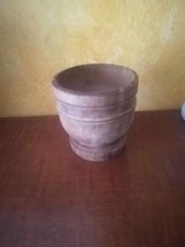 mortaio in legno vintage leggere descrizione