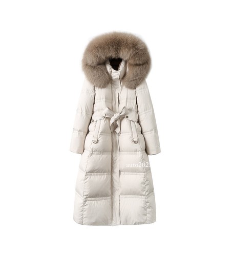 Piumino donna collo vera