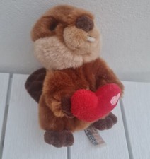 PELUCHES CASTORO CON CUORE