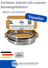 Lama per sega a nastro acciaio svedese 1070-2500 mm larghezza 6-20 mm legno tenero e duro