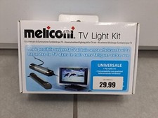 Meliconi TV Light Kit Nero 480513 Ba Accessori Tv