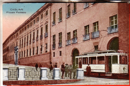 Cartolina cagliari citta fp - cartolina,