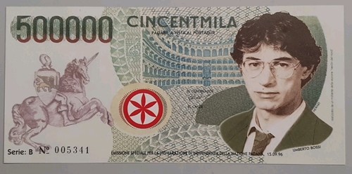 1996 banconota lega - -, banconota lega