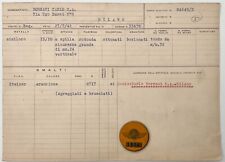 BORRANI CARLO S.A. MILANO