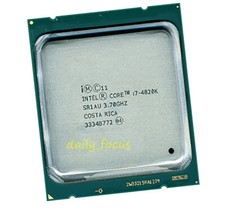 Processori CPU Intel Core i7-4820k 3,7 GHz LGA2011 6 core 8 thread SR1AU 10 MB