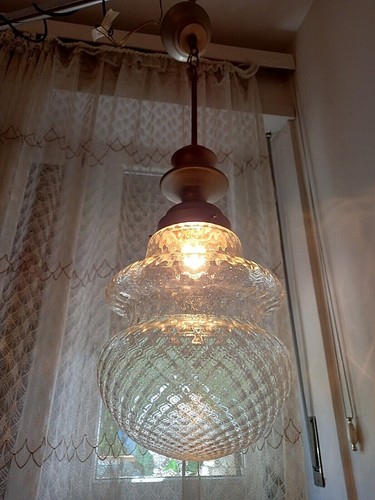Lampadario sfera boccia - lampadario,