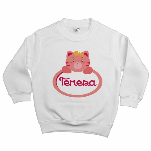 Felpa bambina personalizzata