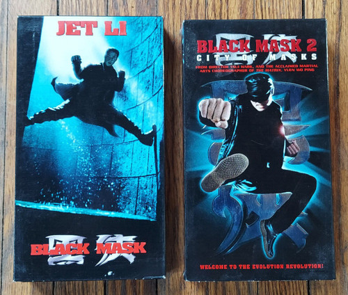 Vhs black mask jet - mask,