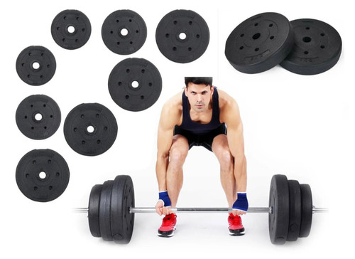 Set piastre pesi - 5kg, 10kg