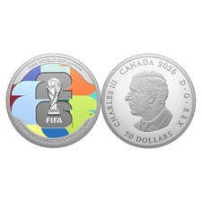 Moneta 2026 Canada $20 FIFA
