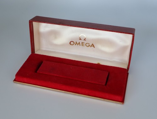 Omega vintage red watch - vintage, box