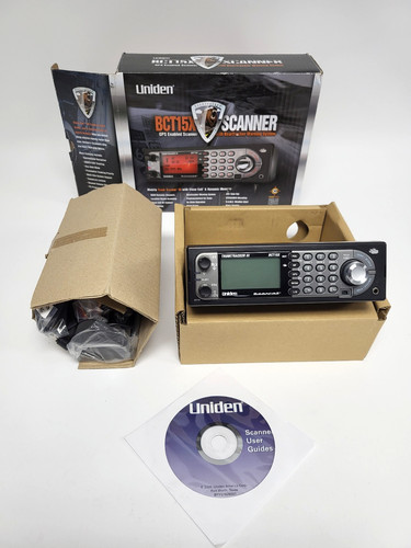 Uniden bearcat bct15x scanner - bearcat,