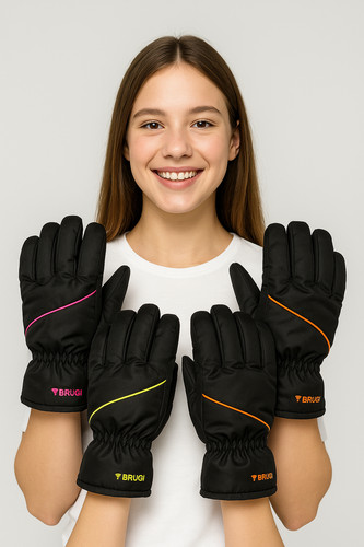 Guanti sci neve bambi unisex - neve,