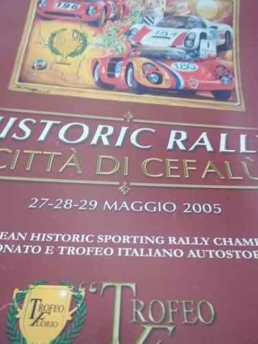 Trofeo florio historic rally - historic,