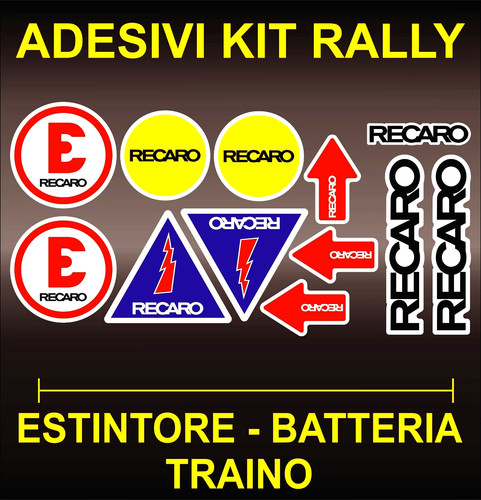 Adesivi sticker recaro - sticker,
