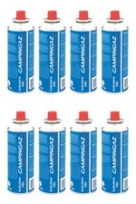 8x Bombola di gas per stufe con sistema di sicurezza CAMPINGAZ CP250 220 GR