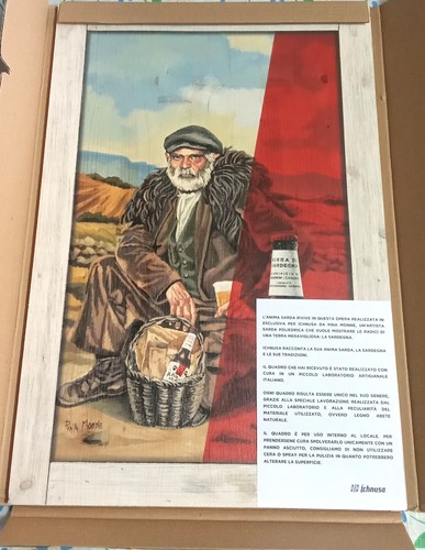 Quadro pastore birra ichnusa - quadro,