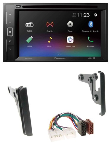 Pioneer bluetooth mp3 - usb, 2din