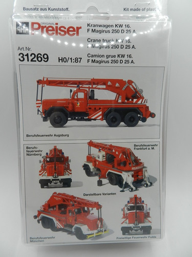 Preiser kit montaggio - preiser, di