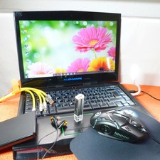 XXL SET Alienware M14x R1 14 pollici Netbook I Windows 10 PRO SSD l 16 GB RAM...