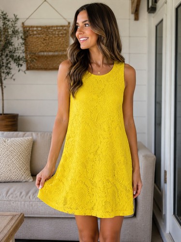 Abito donna giallo - , brillante