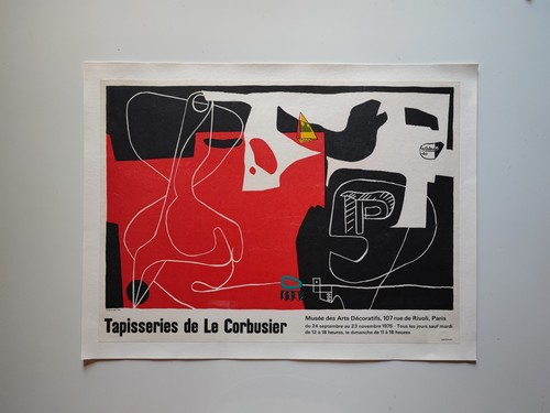 Corbusier affiche - le,