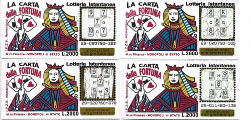 Gratta vinci carta della - gratta, e