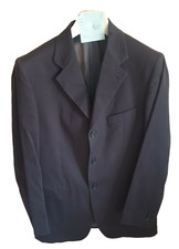 Vestito Abito Cerimonia Completo Elegante Uomo Nero tg 50