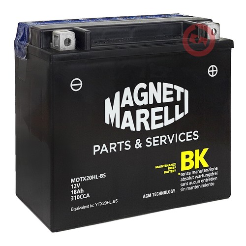 Batteria marelli ytx20hl - marelli, ytx20hl-bs