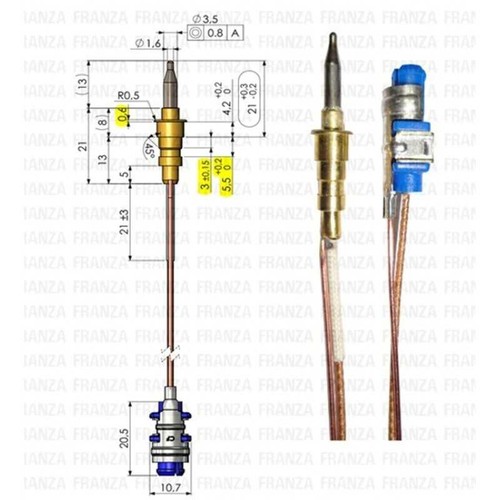 Termocoppia gas fuochi - termocoppia,