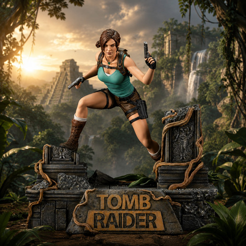 Tomb raider lara croft - tomb,