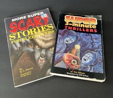 Super three-minute thrillers by Eric Elfman And Scary Stories For Sleepovers Lot