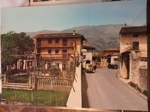 Cartolina budoia via casale - budoia,