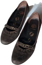 G.P. Per Noy Bologna Donna scarpe alla francesina in camoscio marrone T. 36  12